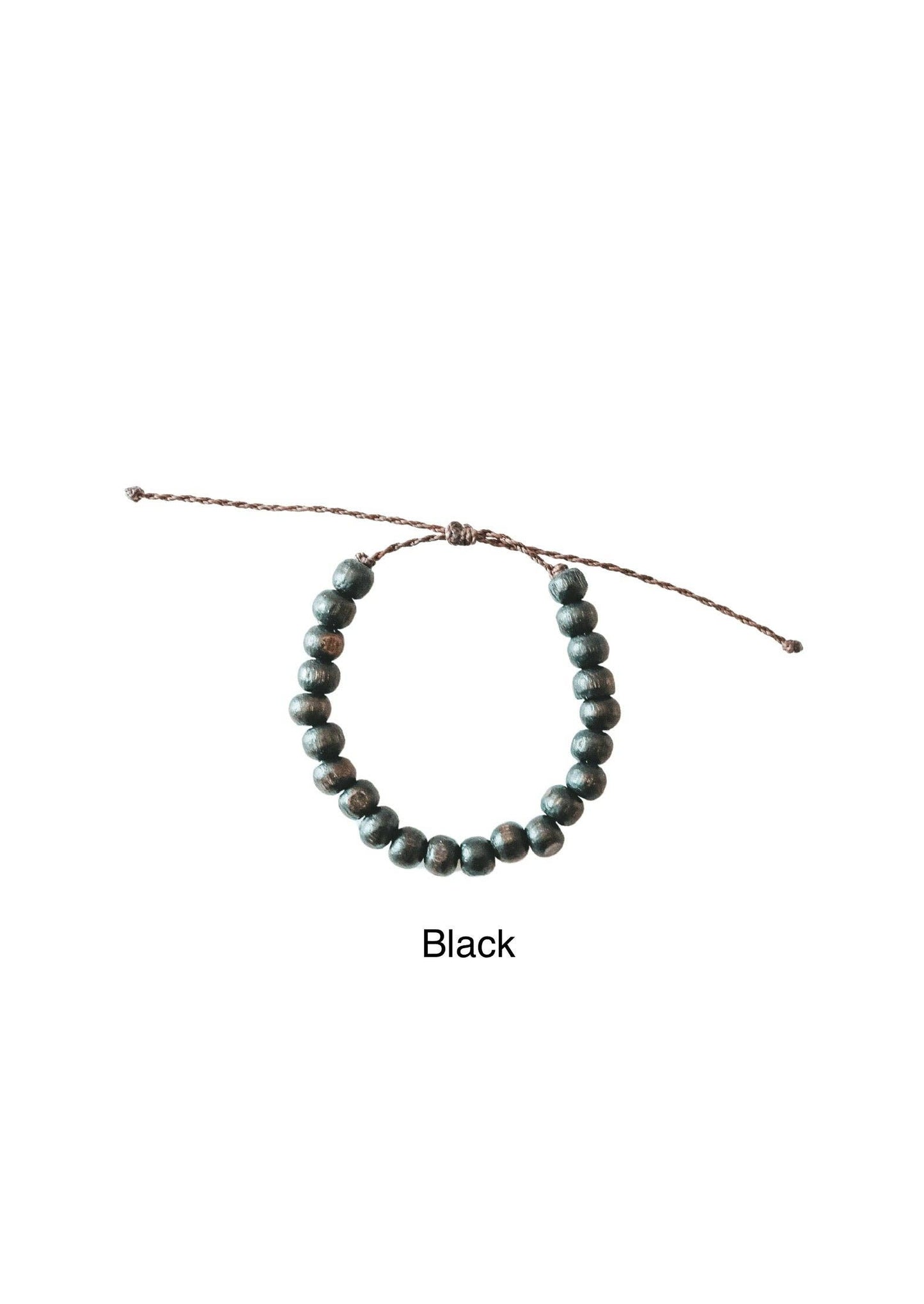 Kintamani Coconut Wood Bead Bracelet by Bali Soul