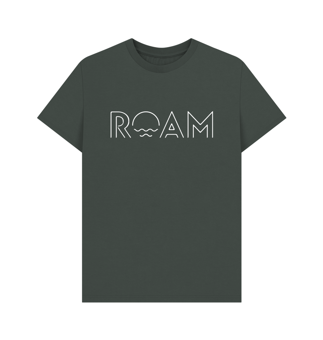 Dark Grey Printed T-shirt