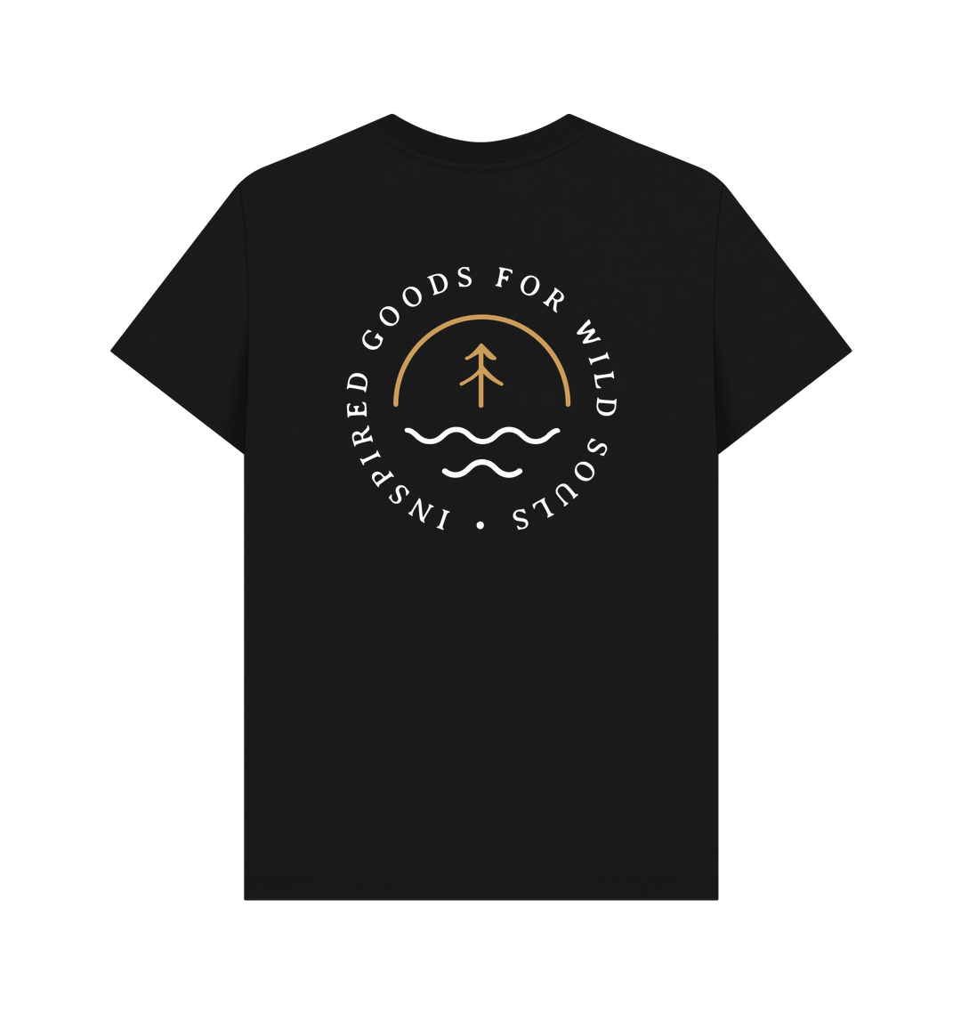 Black Printed T-shirt
