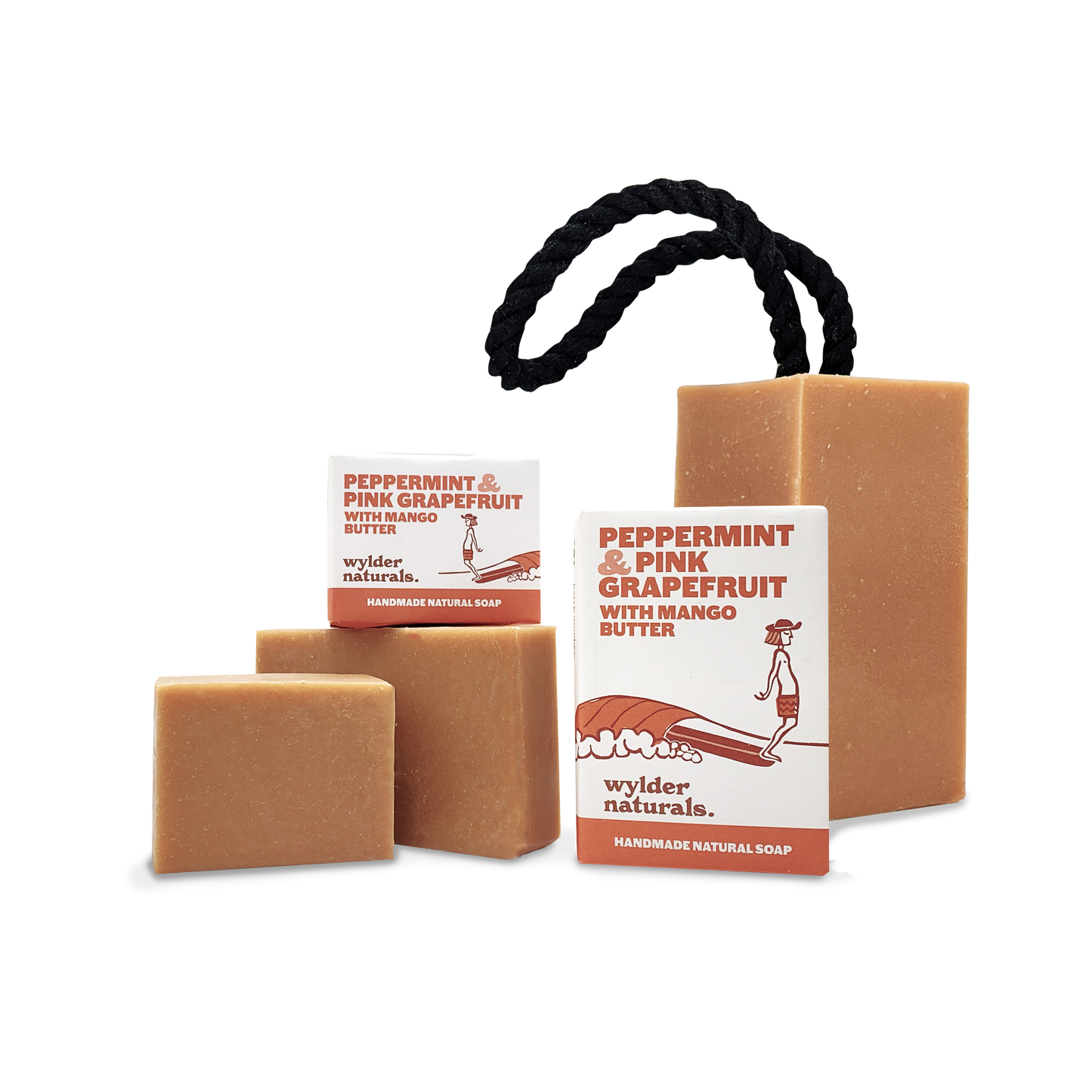 Wylder Naturals - Soap Bar - Peppermint & Pink Grapefruit with Mango Butter