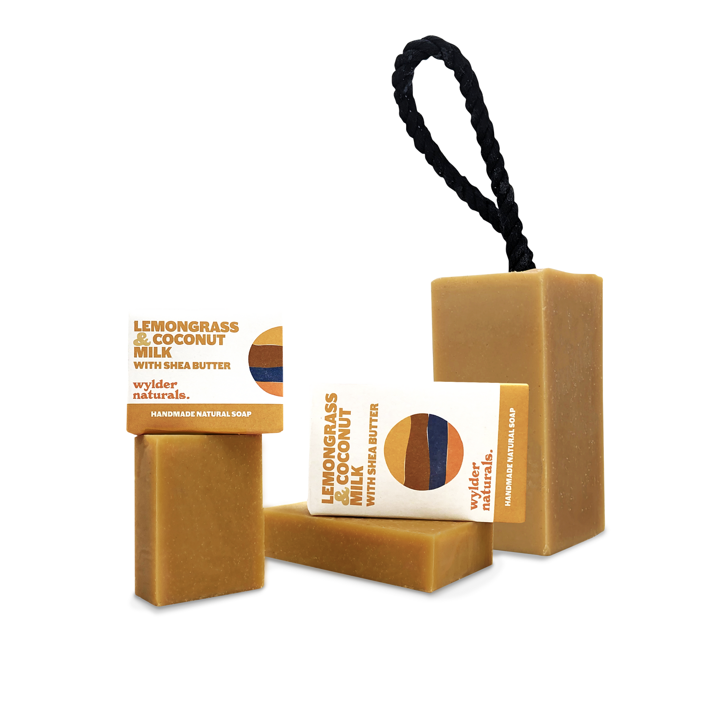 Wylder Naturals - Soap Bar - Lemongrass & Coconut Milk with Shea Butter