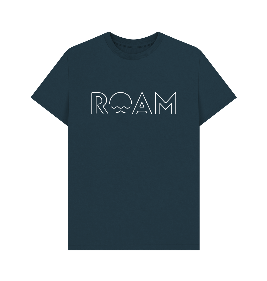 Denim Blue Printed T-shirt