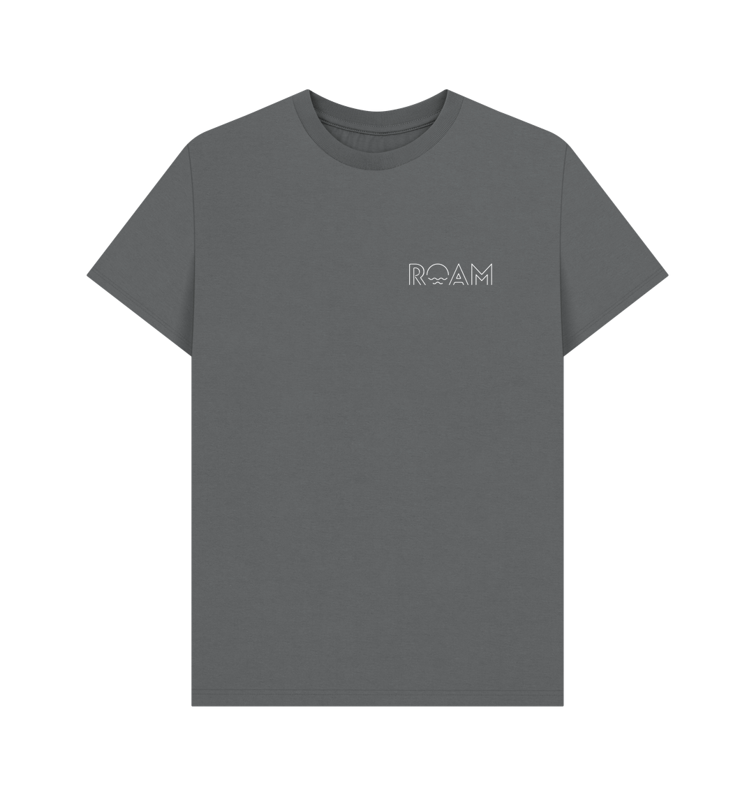 Slate Grey Printed T-shirt