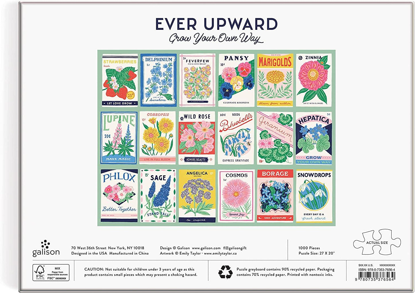 Ever Upward Grow Your Own Way 1000 Piece Jigsaw Puzzle