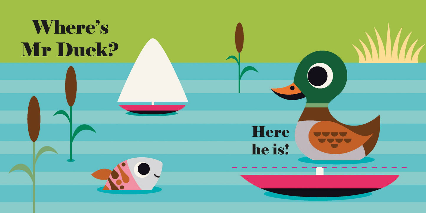 Where's Mr Duck (Board Book)