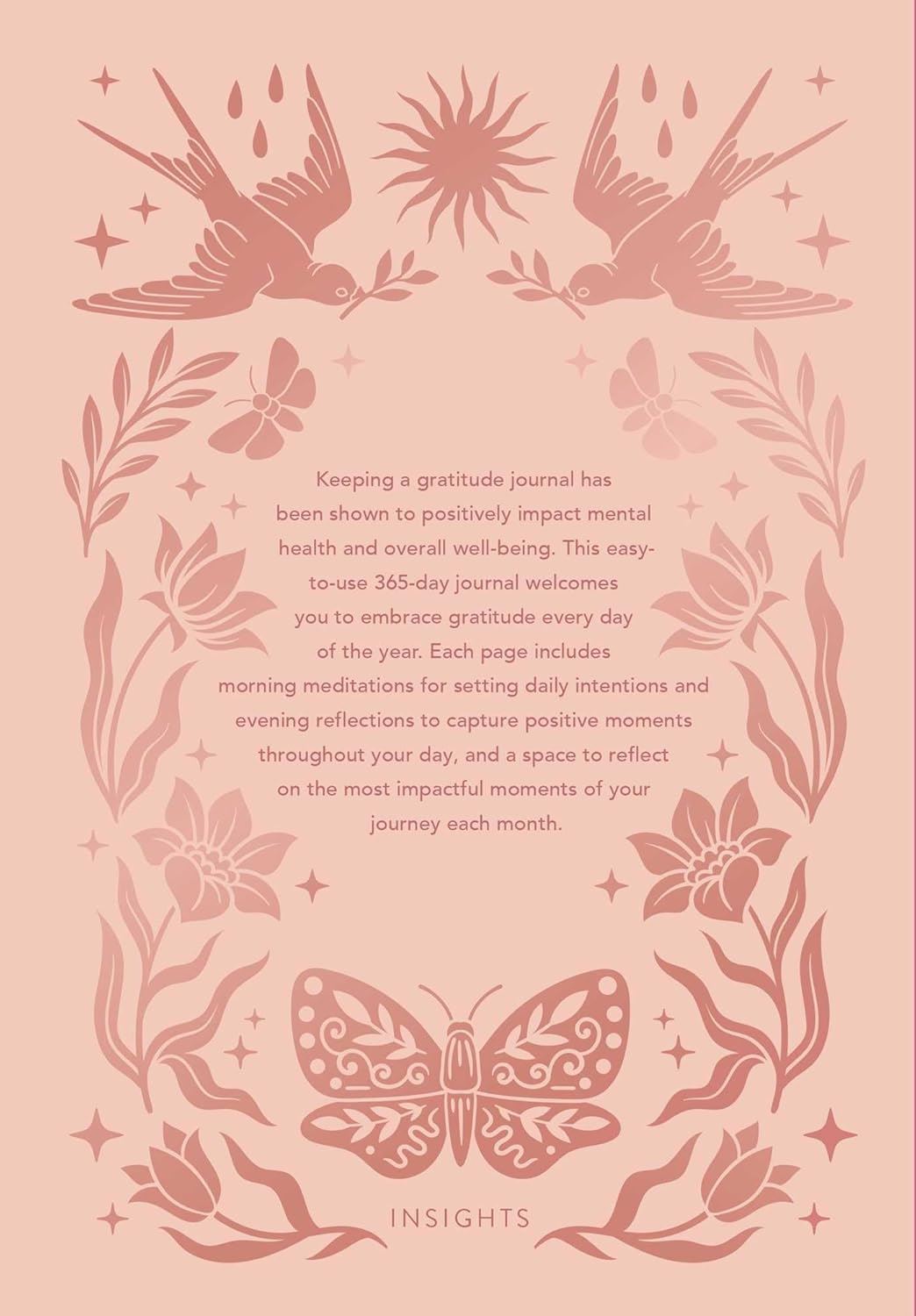 365 Days of Gratitude: A Day and Night Reflection Journal