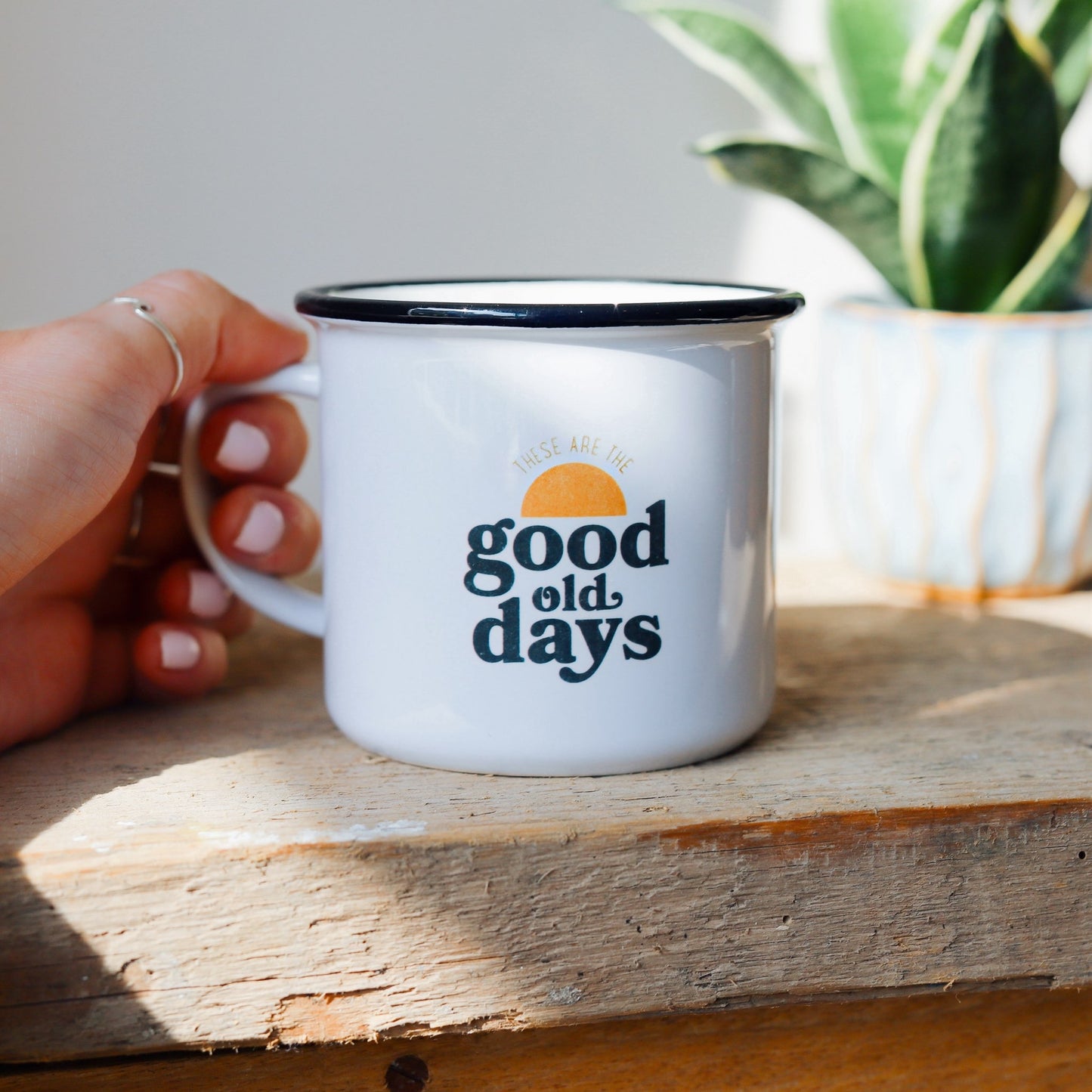 'Good Old Days' Ceramic Mug