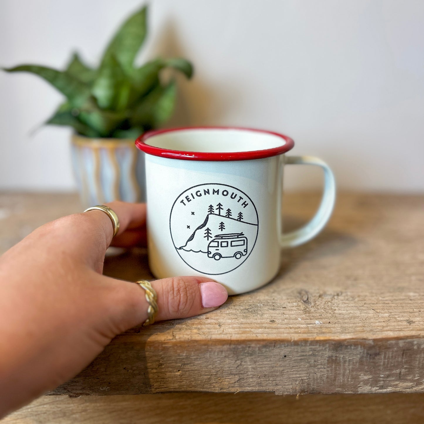 Enamel Mug - Teignmouth