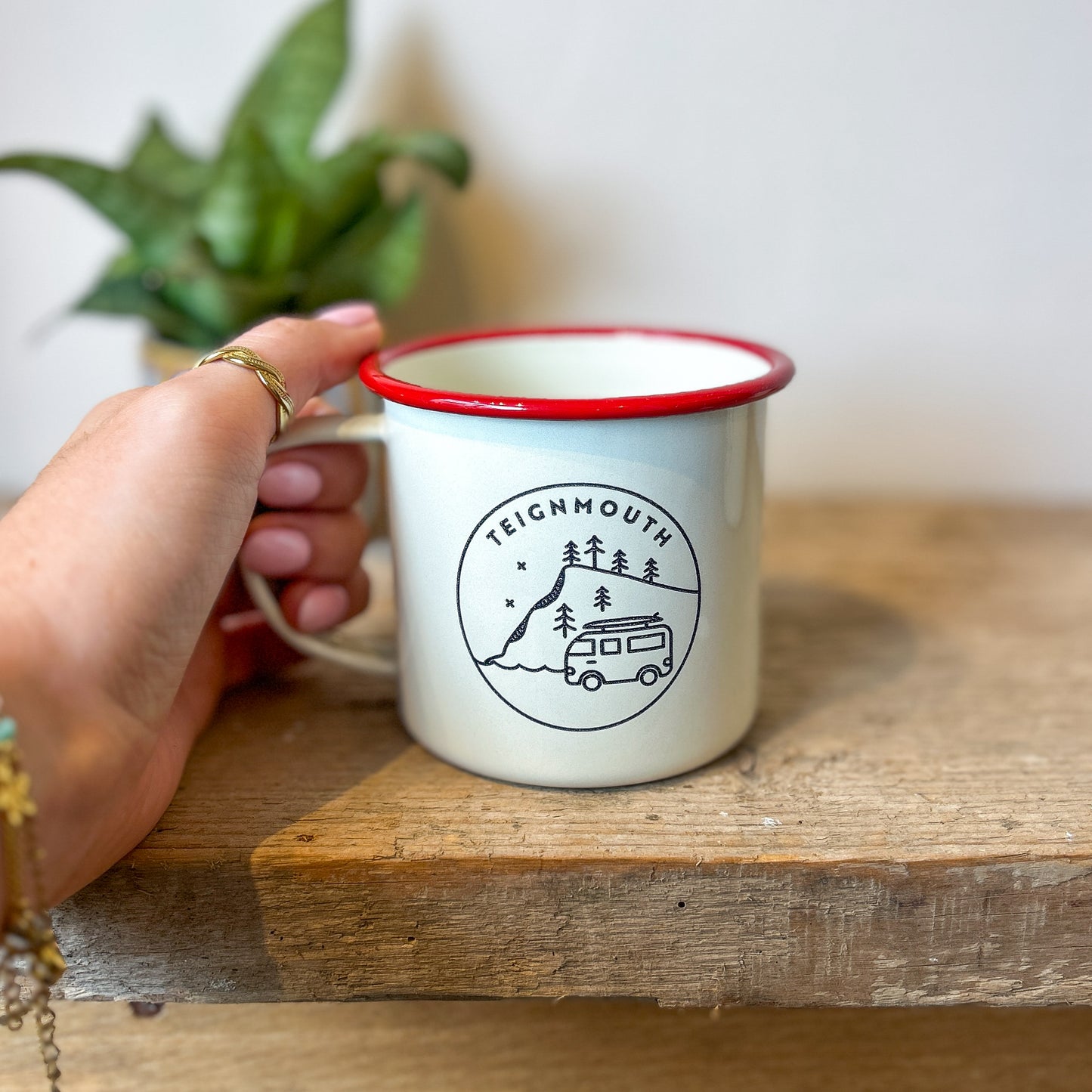 Enamel Mug - Teignmouth