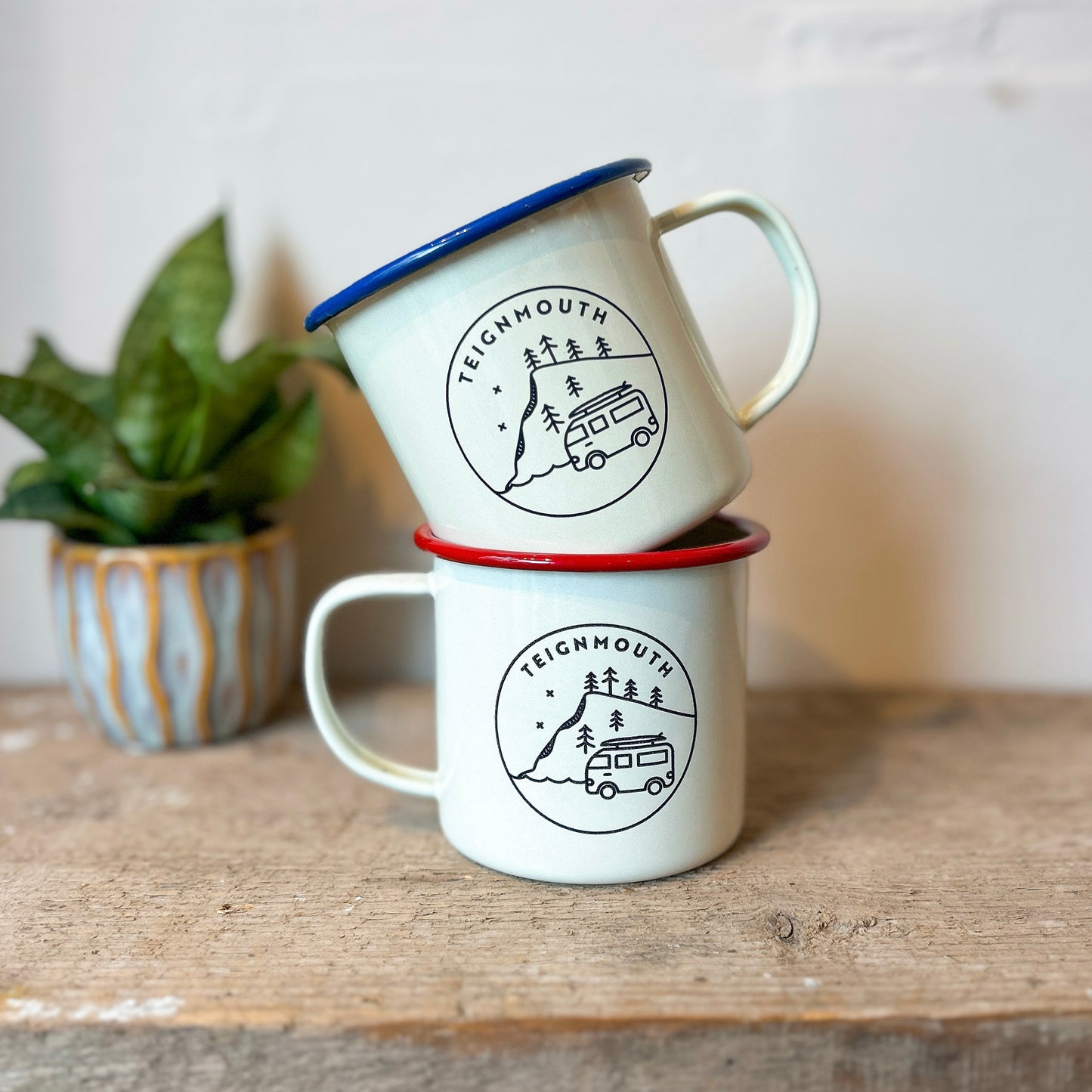 Enamel Mug - Teignmouth