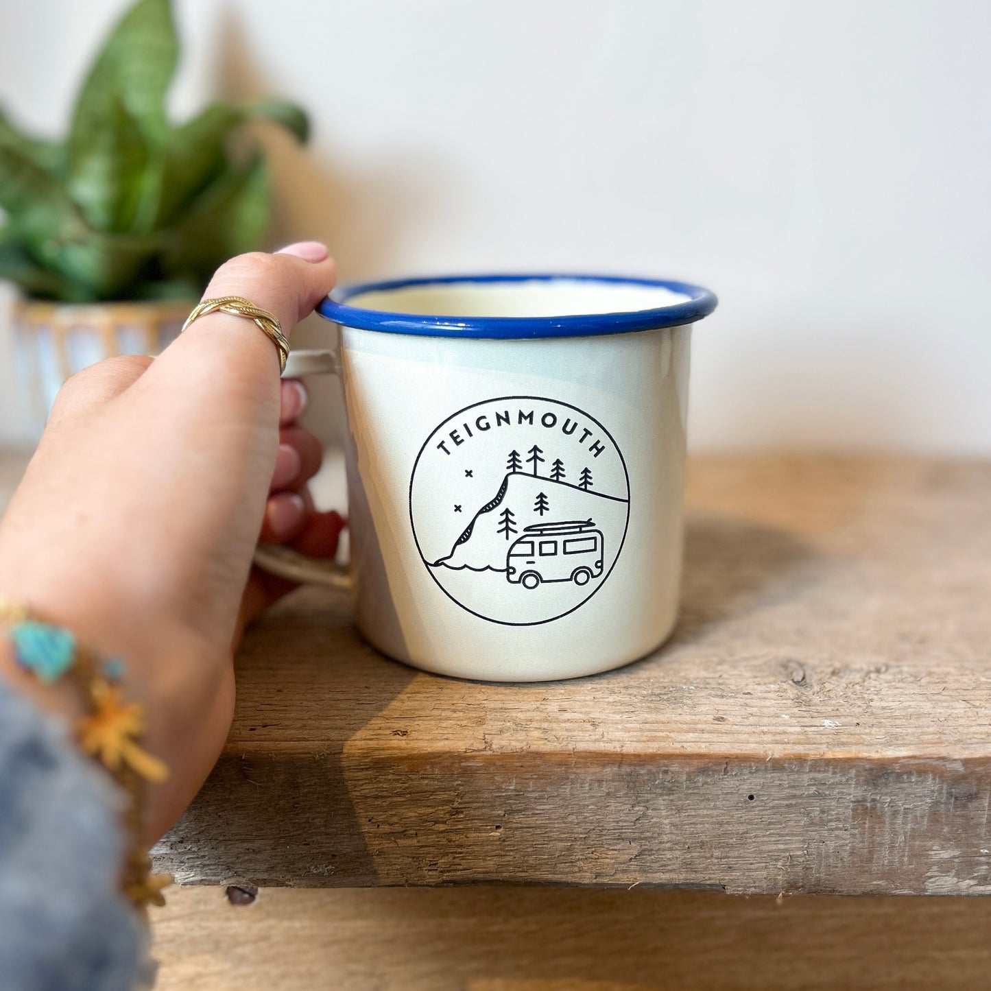Enamel Mug - Teignmouth