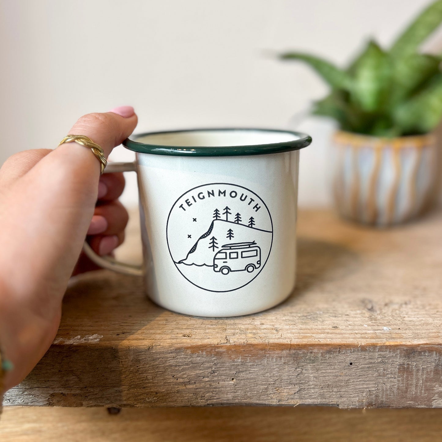 Enamel Mug - Teignmouth