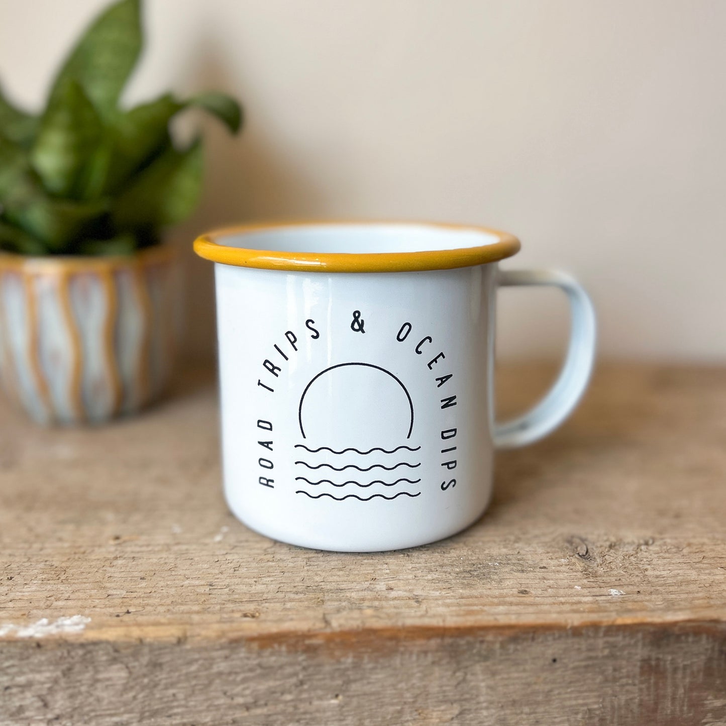 Enamel Mug - Road Trips