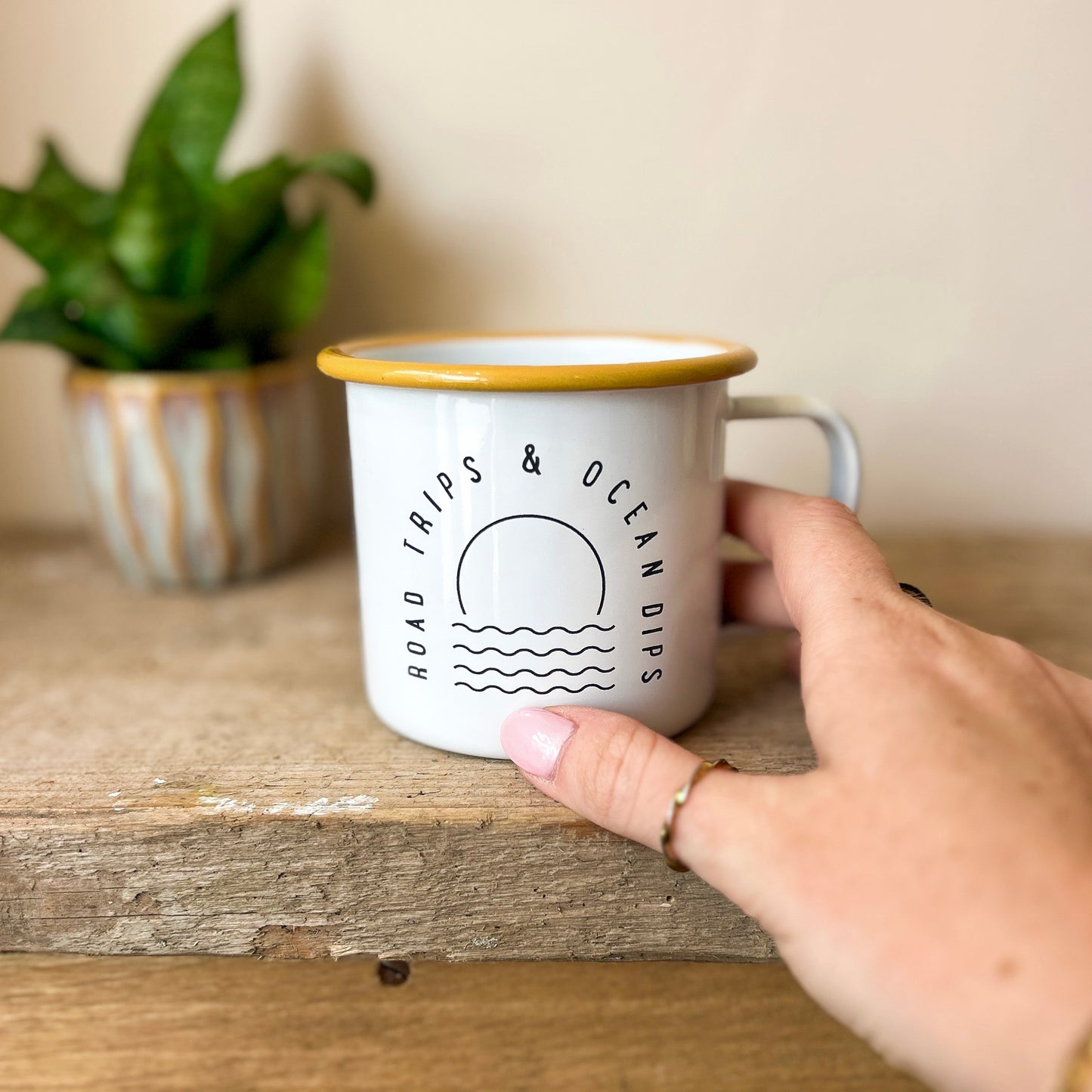 Enamel Mug - Road Trips