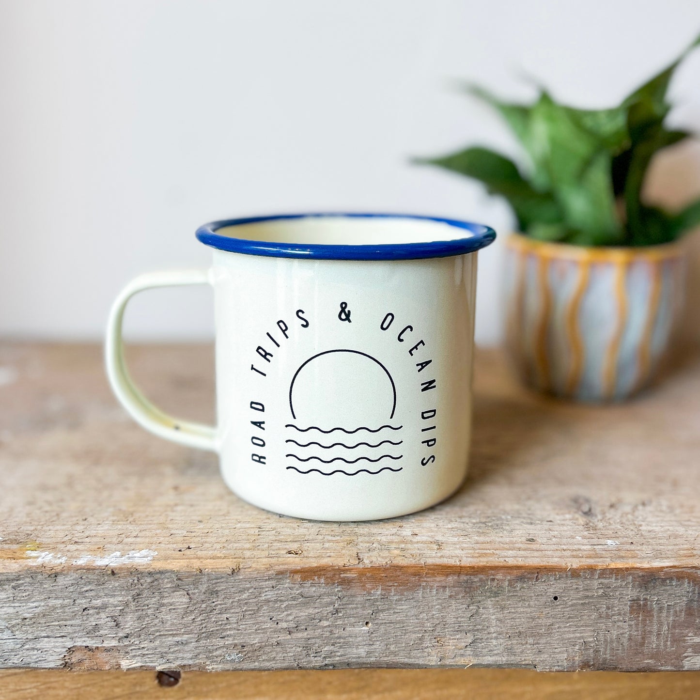 Enamel Mug - Road Trips