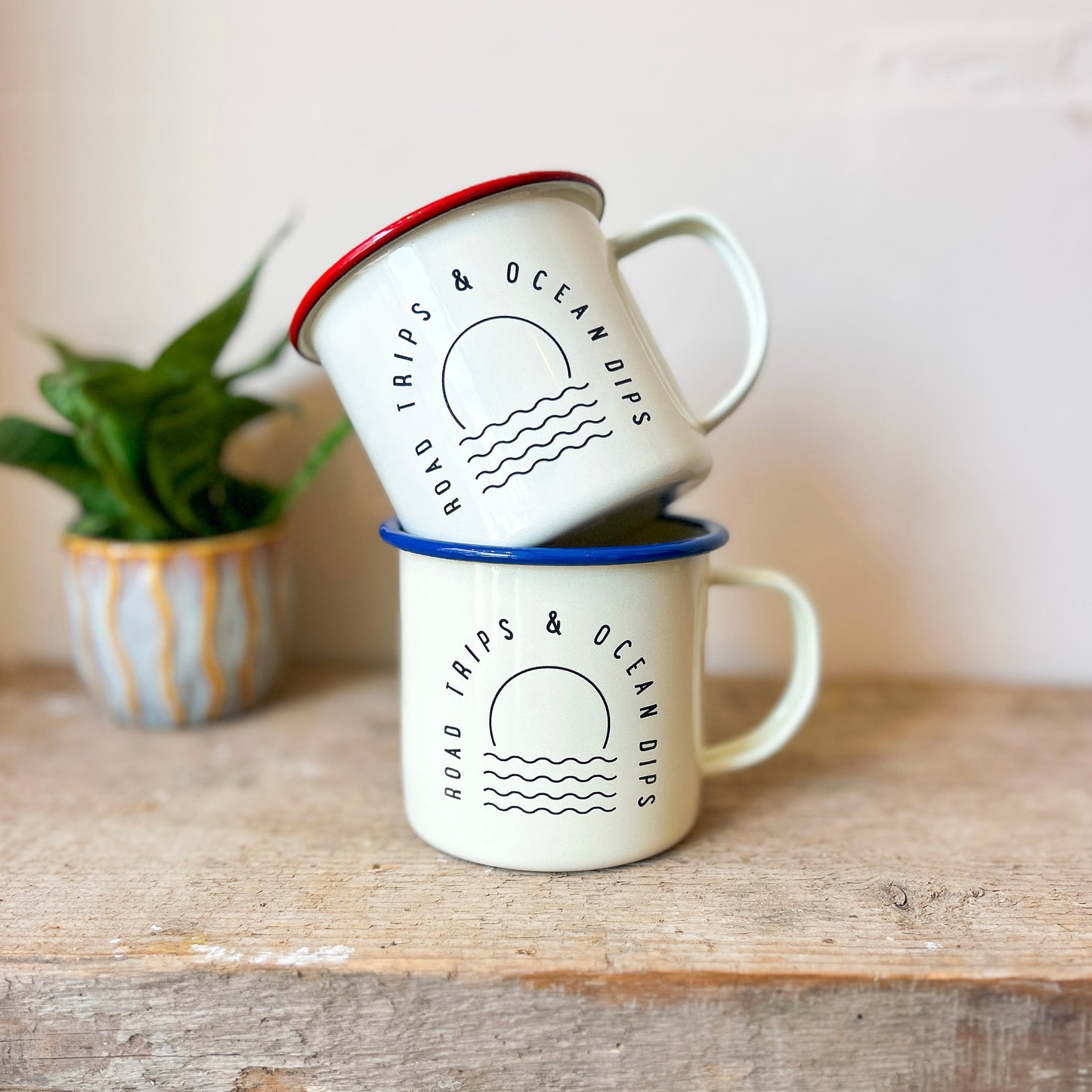 Enamel Mug - Road Trips