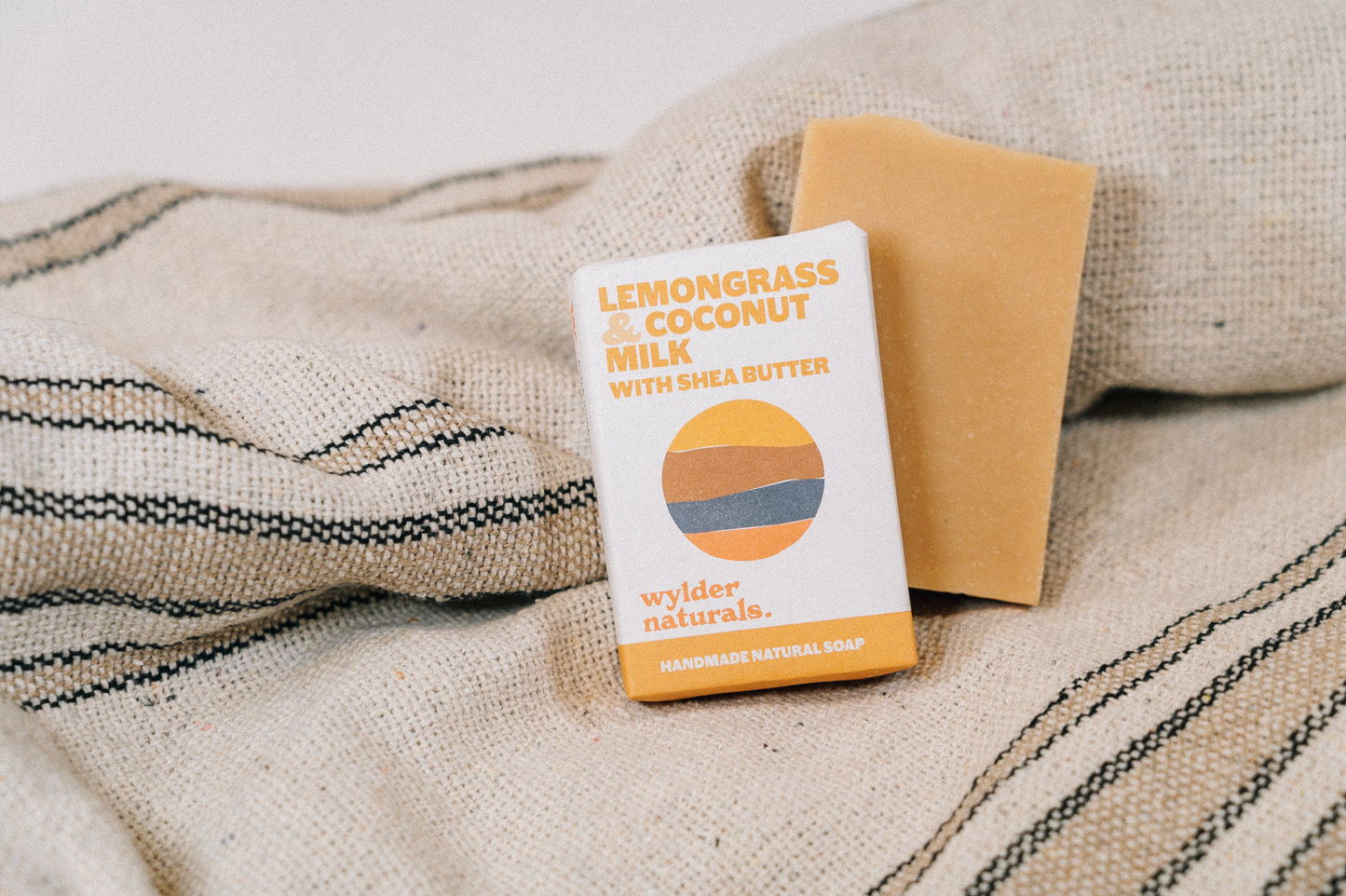 Wylder Naturals - Soap Bar - Lemongrass & Coconut Milk with Shea Butter