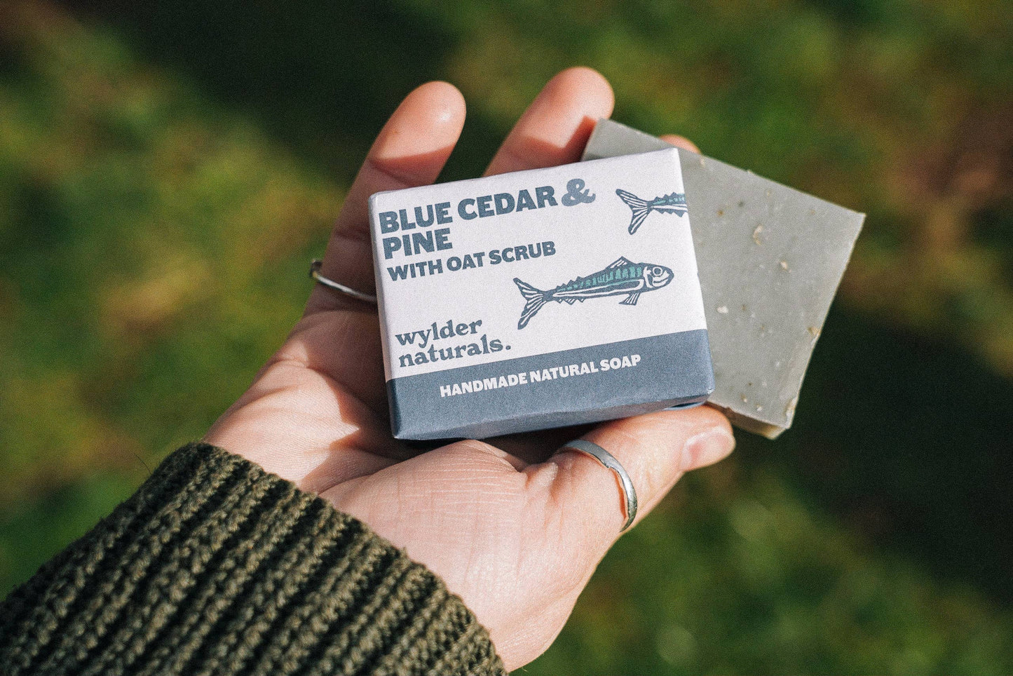 Wylder Naturals - Soap Bar - Blue Cedar & Pine with Oats