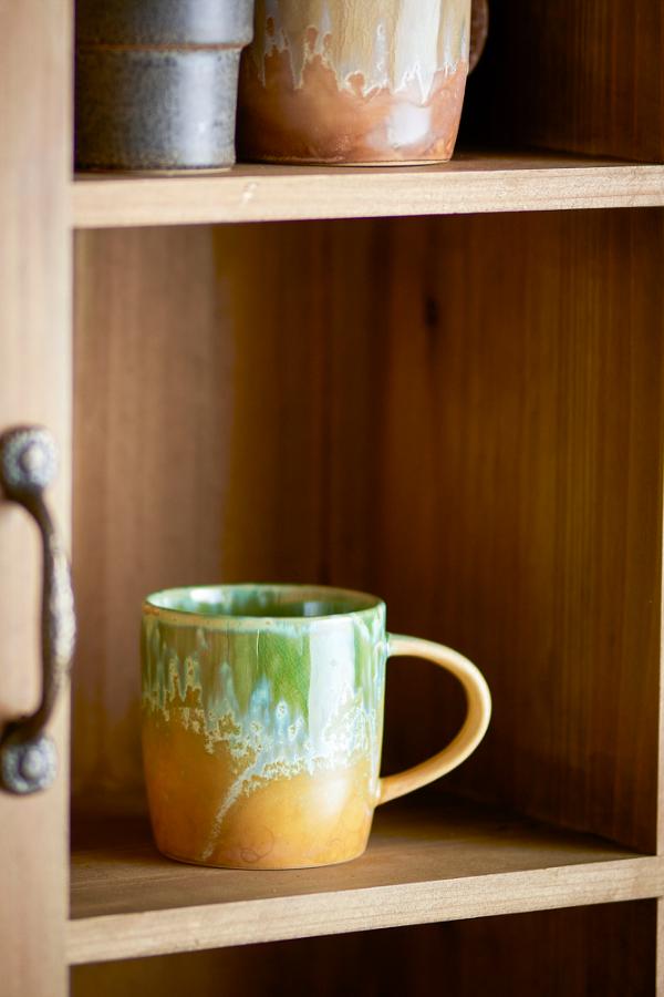 Bloomingville Stoneware Mug - Milani Green