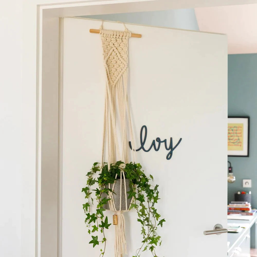 Macrame Plant Hanger - Small