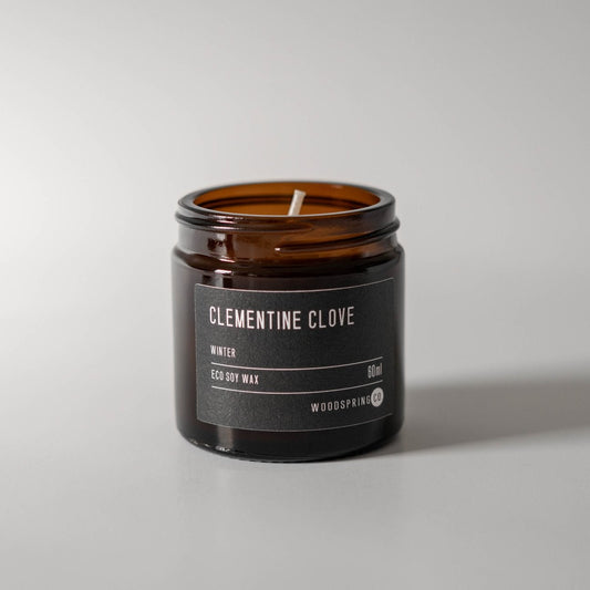 Woodspring Co. Eco Soy Wax Candles - Winter scents