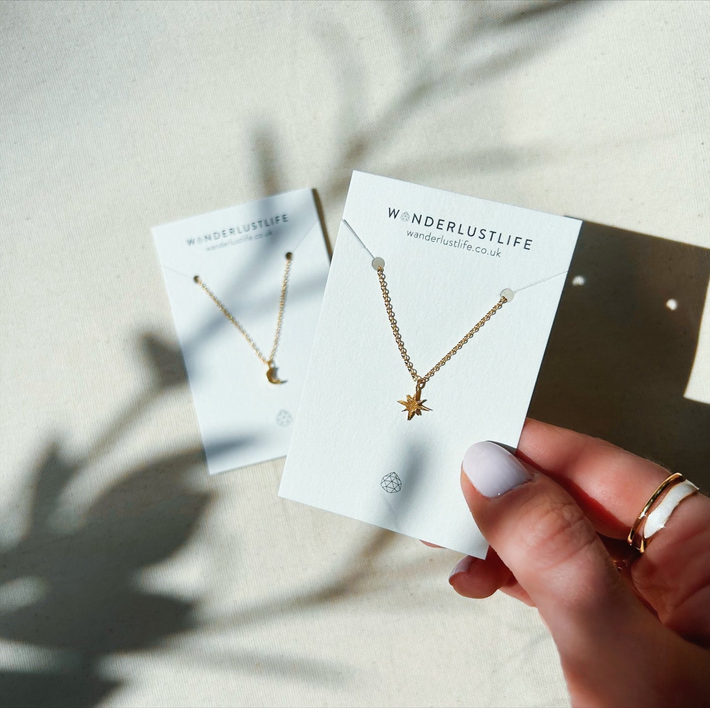 Wanderlust Life Fine Gold Chain Necklace - Petite Nova Star