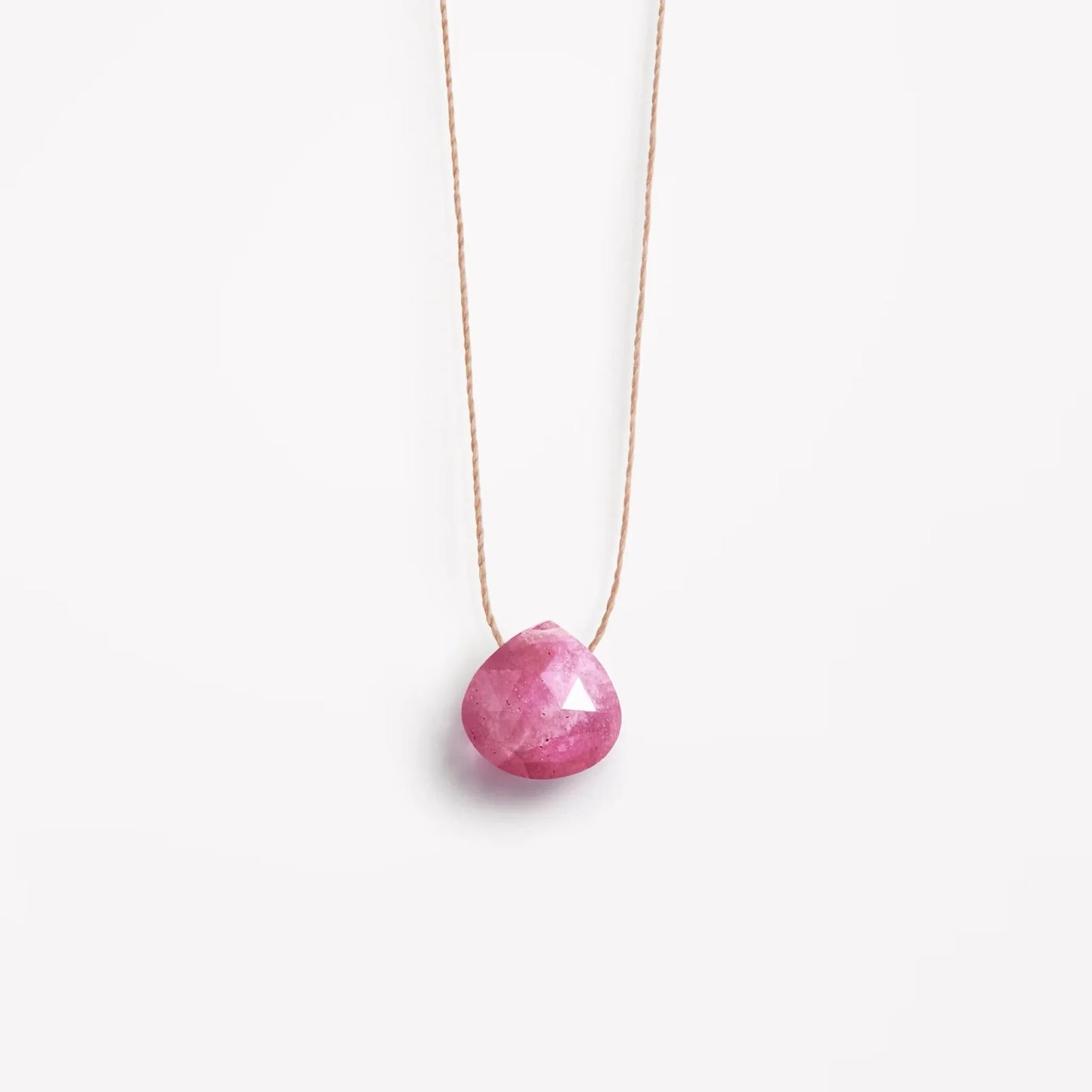Wanderlust Life Fine Cord Birthstone Necklace - September