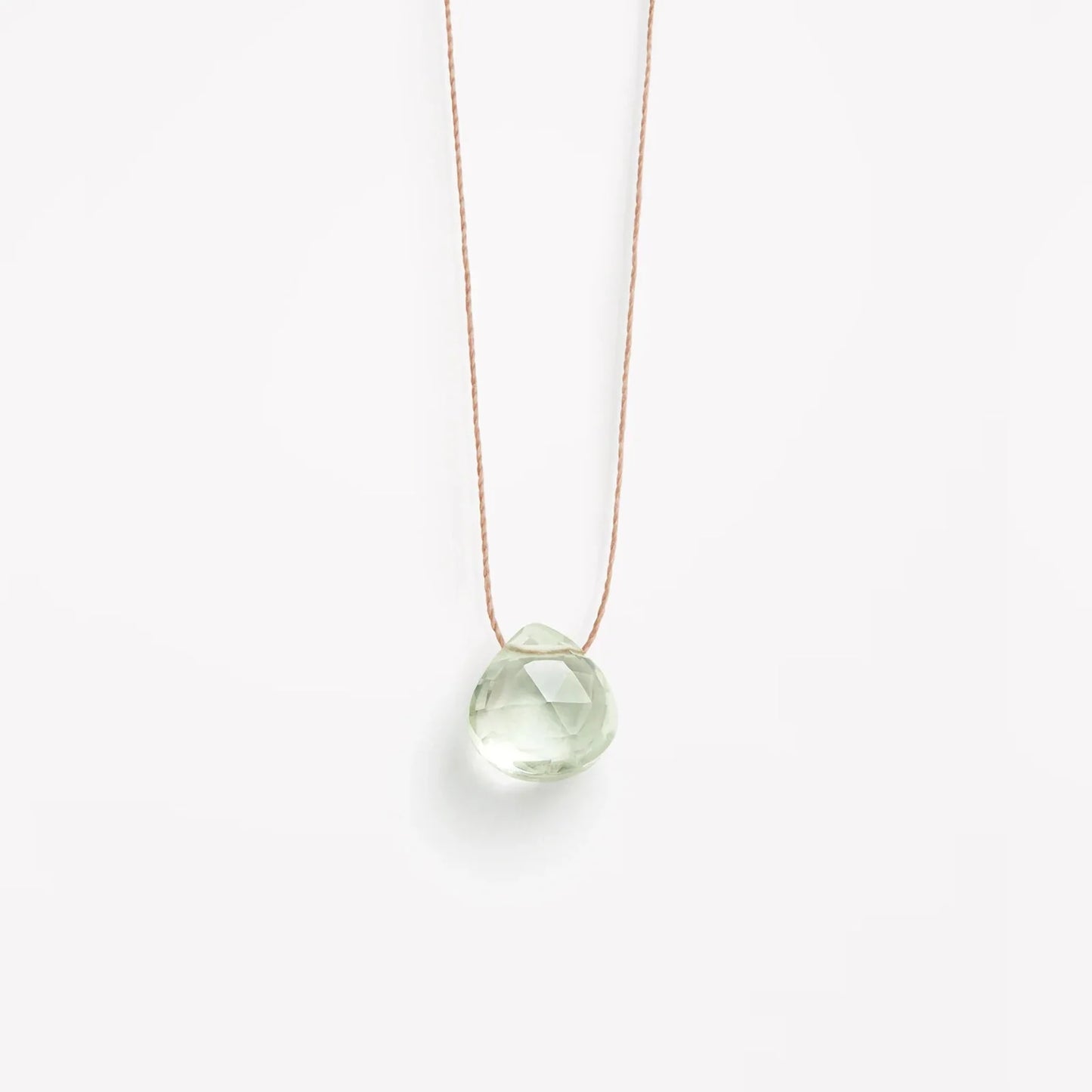 Wanderlust Life Fine Cord Birthstone Necklace - February