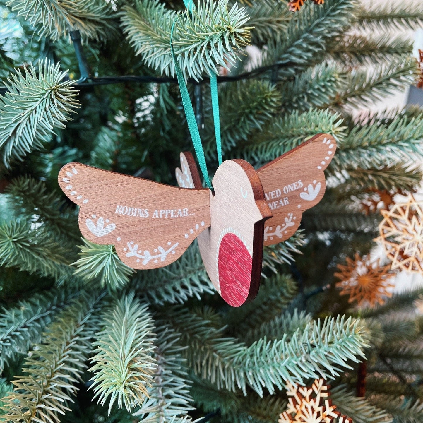 'Robins Appear When Loved Ones Are Near' Decoration