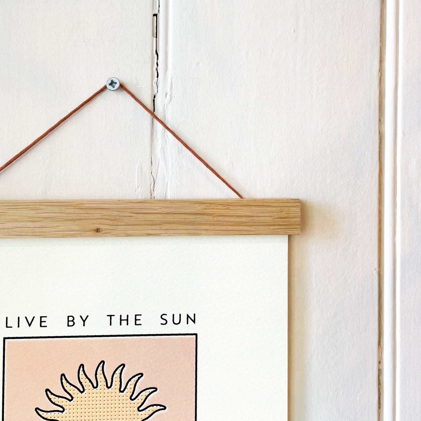 Wooden Hanging Picture Frame