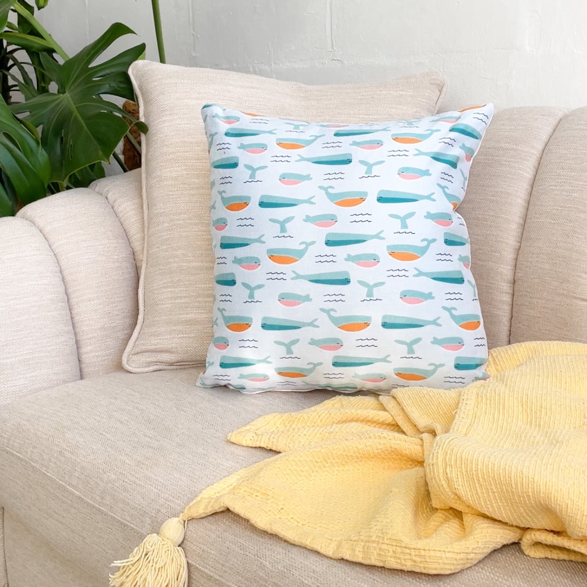 Whale Cushion