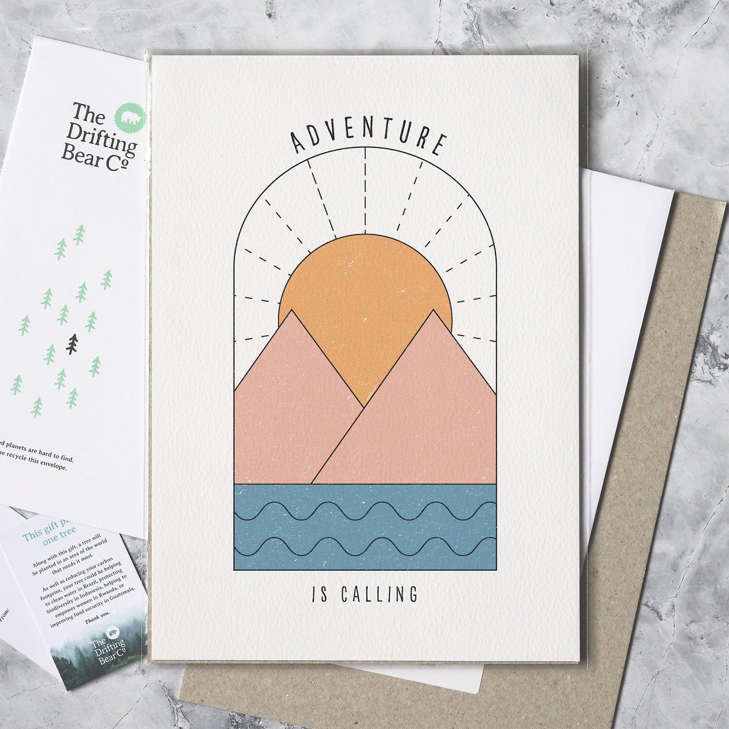 'Adventure is Calling' Graphic Print