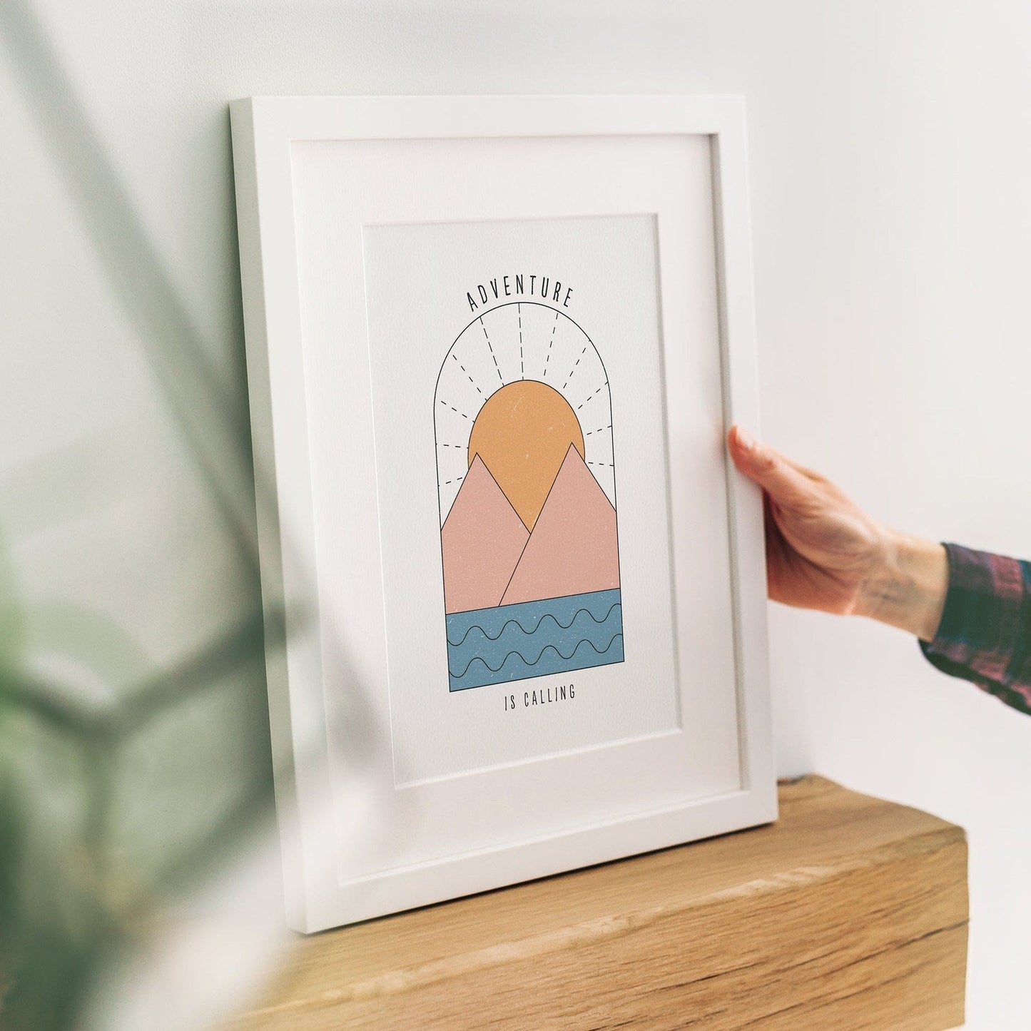 'Adventure is Calling' Graphic Print