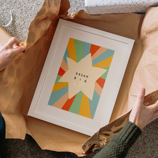 'Dream Big' Graphic Print