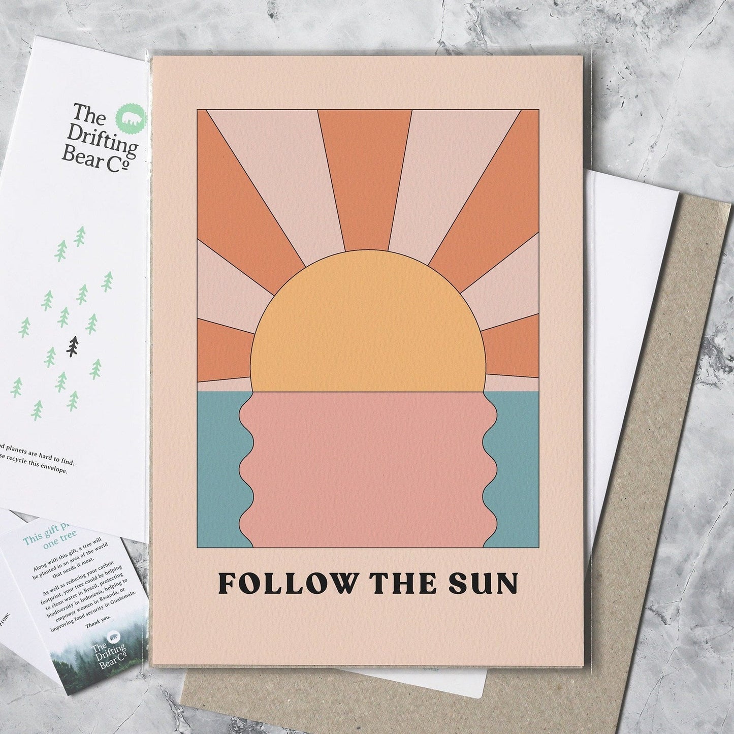'Follow the Sun' Graphic Print