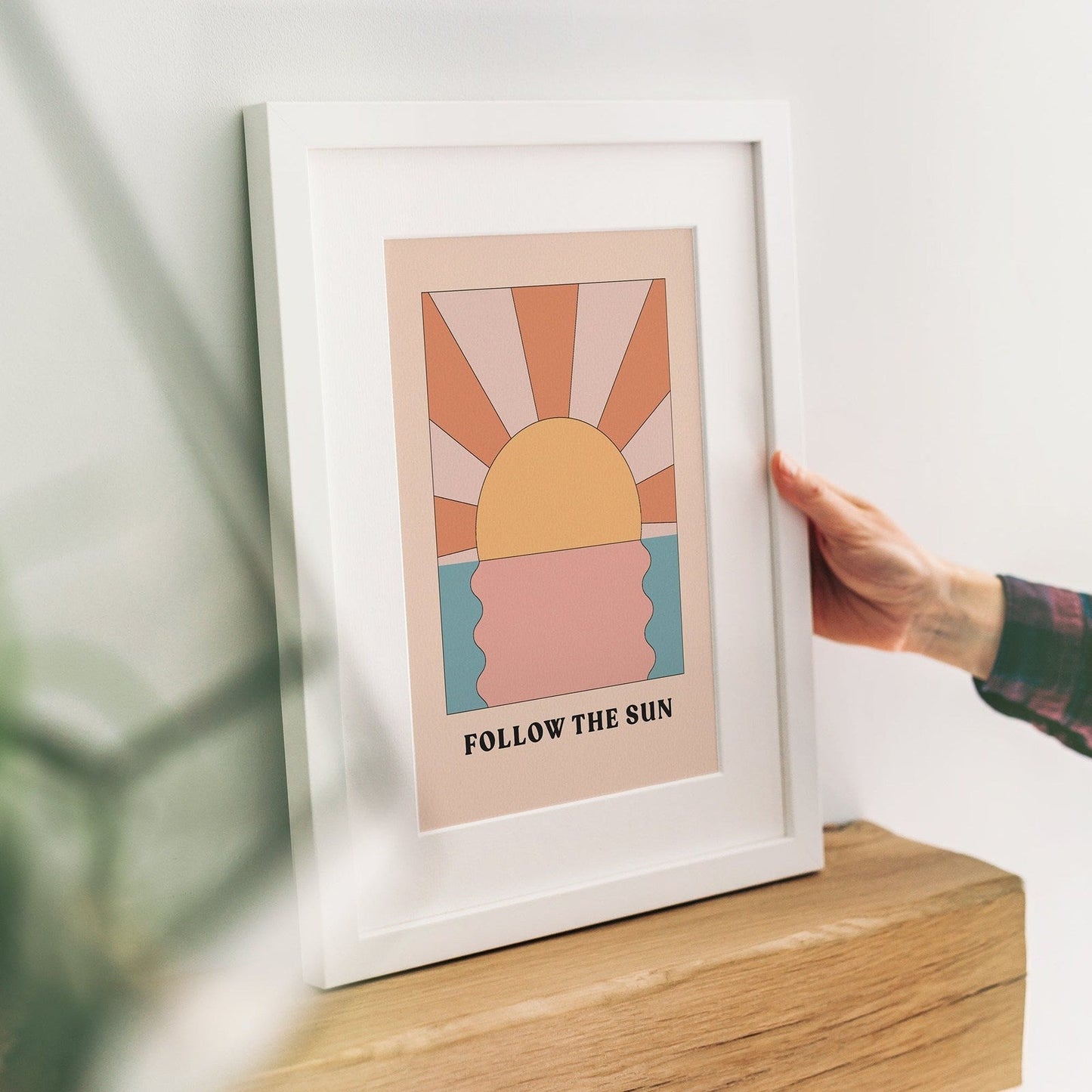 'Follow the Sun' Graphic Print
