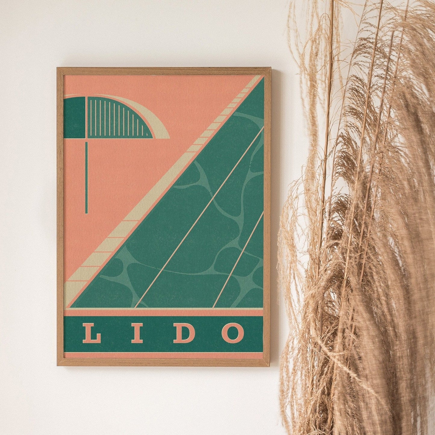 'Lido' Graphic Print