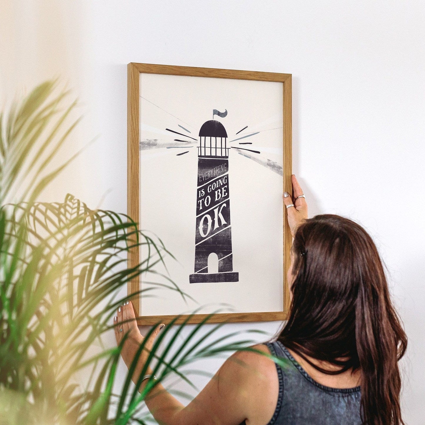 'Everything is Going to be Ok' Graphic Print