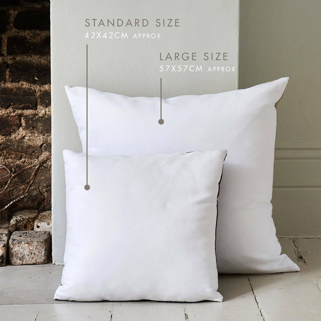 'Inhale, Exhale' Graphic Cushion