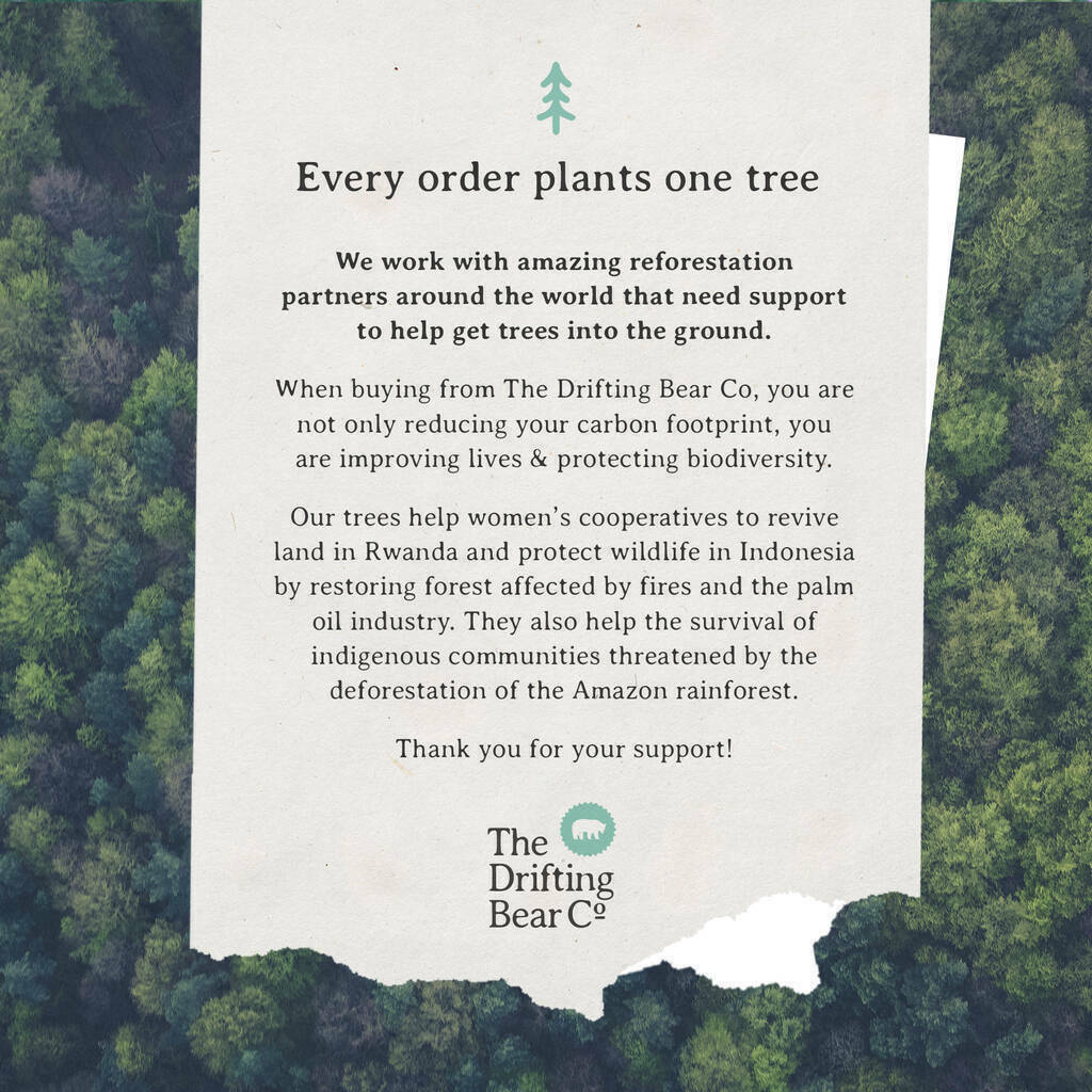 One Tree Planted Organic Cotton Tote Bag