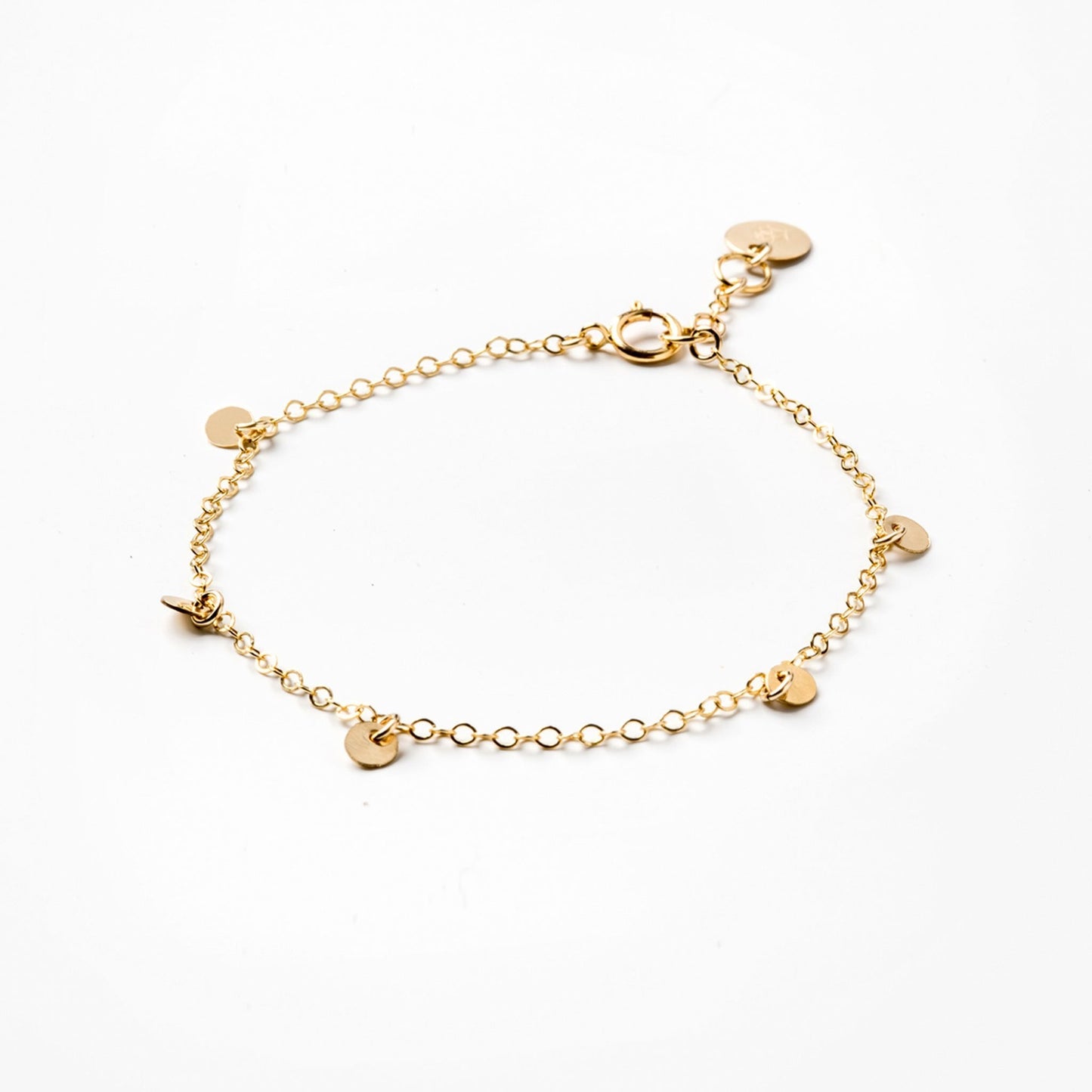 Wanderlust Life Telltale Gold Chain Bracelet