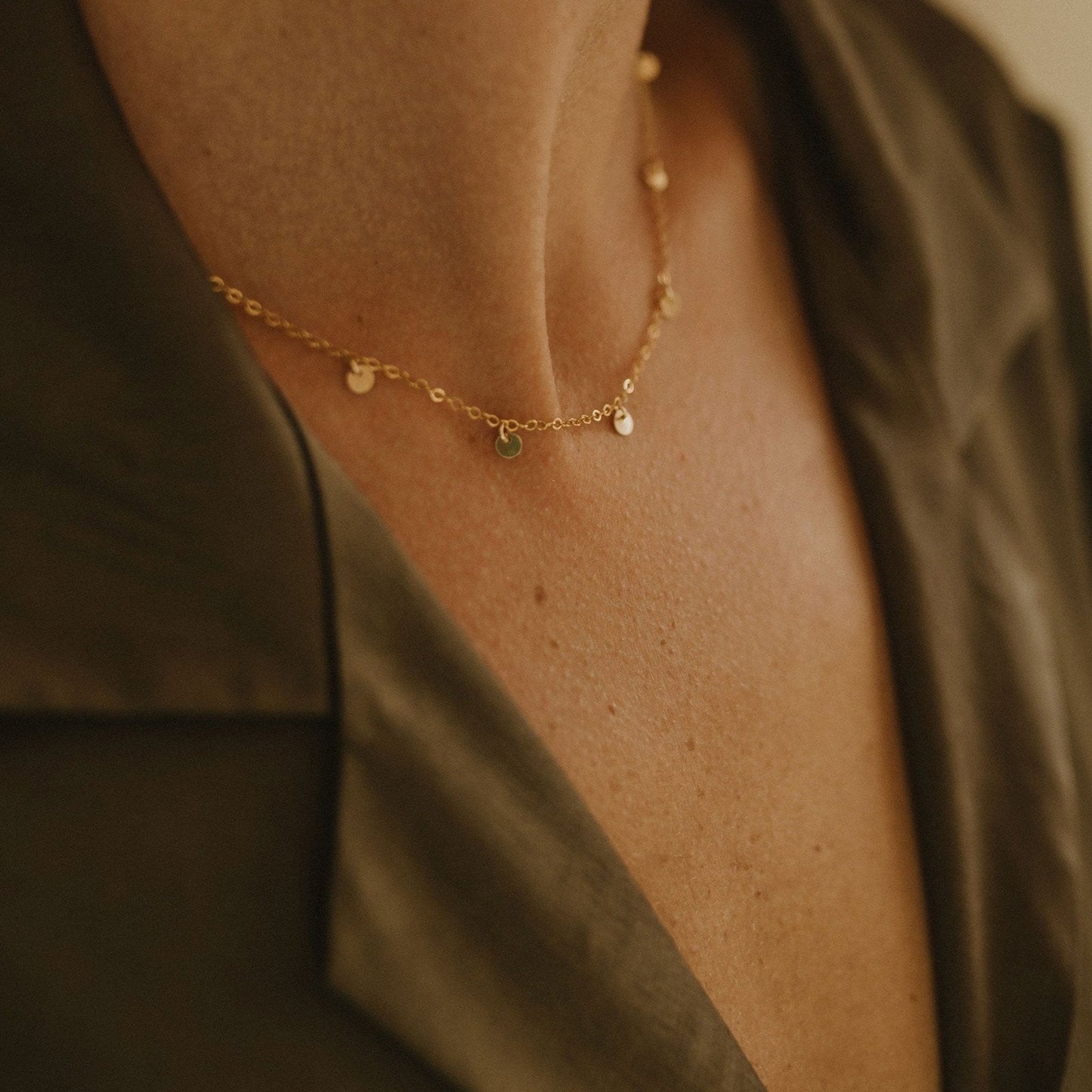 Wanderlust Life Telltale Gold Necklace