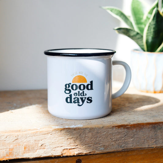 'Good Old Days' Ceramic Mug