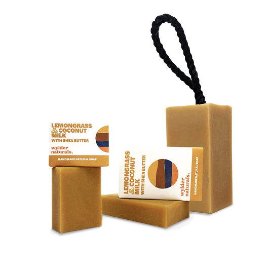 Wylder Naturals - Soap Bar - Lemongrass & Coconut Milk with Shea Butter