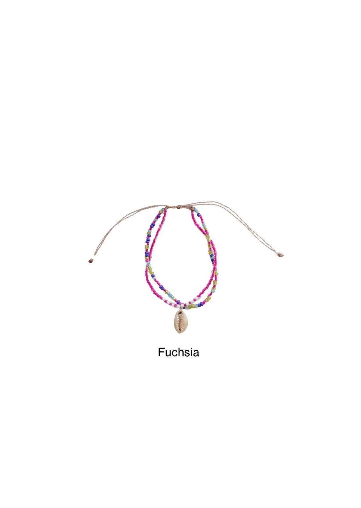 Papuma Shell Beaded Anklet