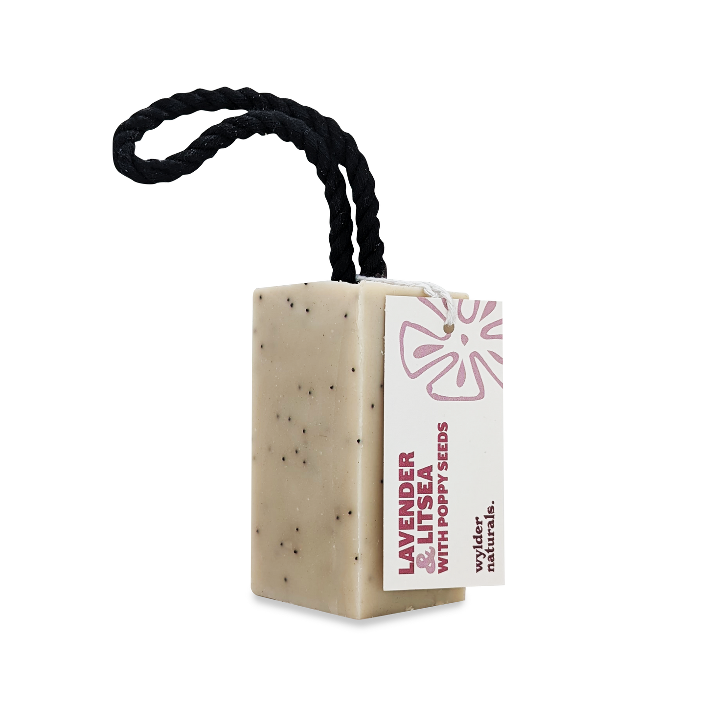 Wylder Naturals - Soap Bar - Lavender & Litsea with Poppy Seeds