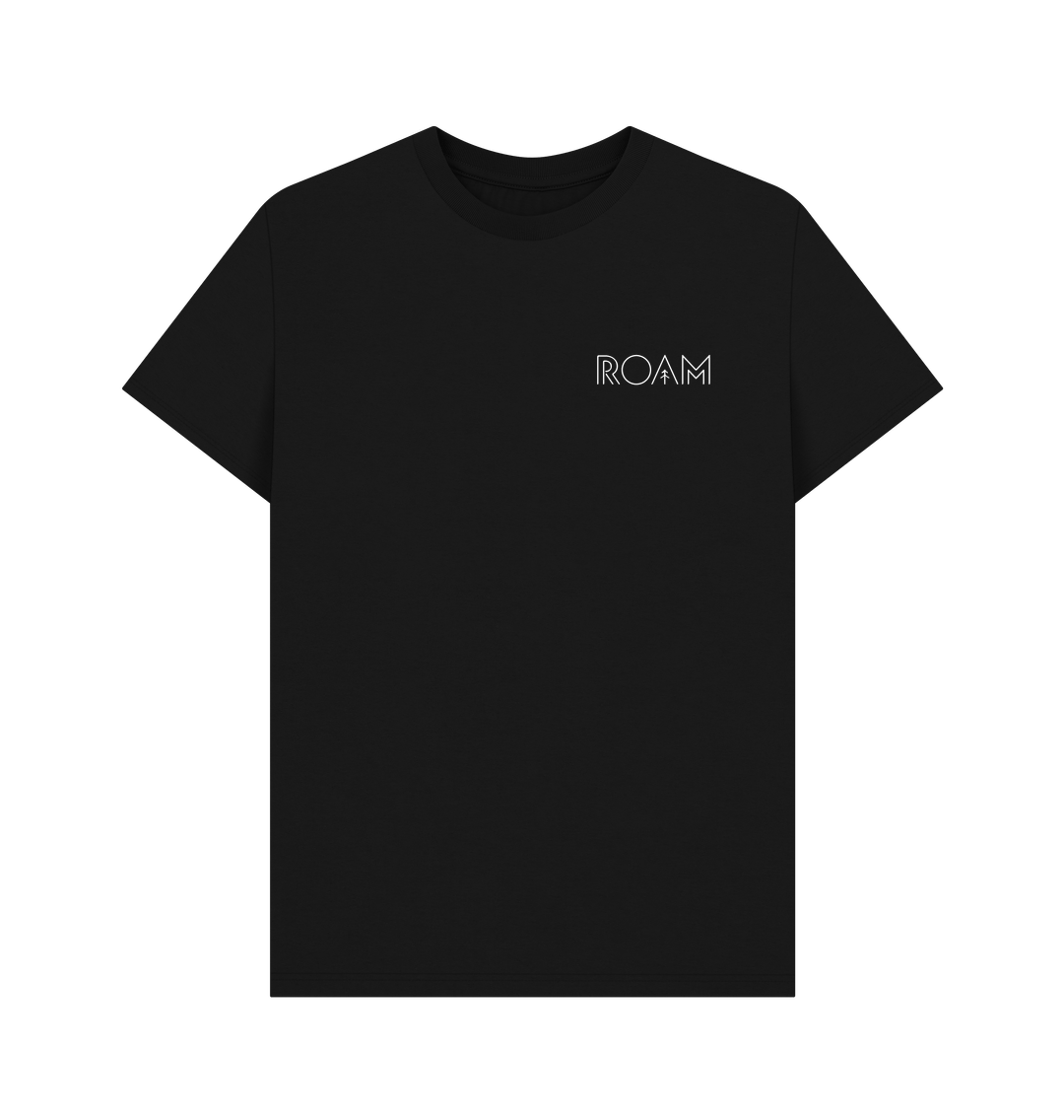 Black ROAM - Inspired Goods for Wild Souls T-Shirt