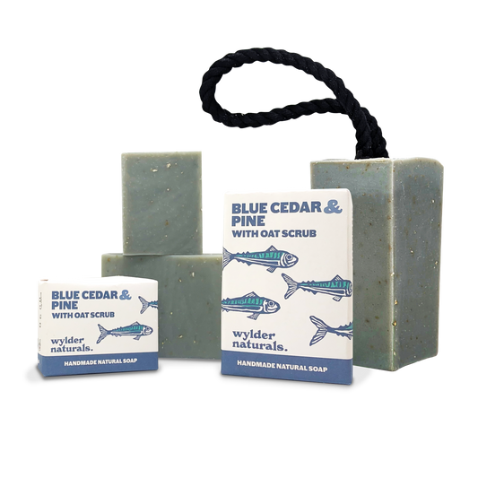 Wylder Naturals - Soap Bar - Blue Cedar & Pine with Oats