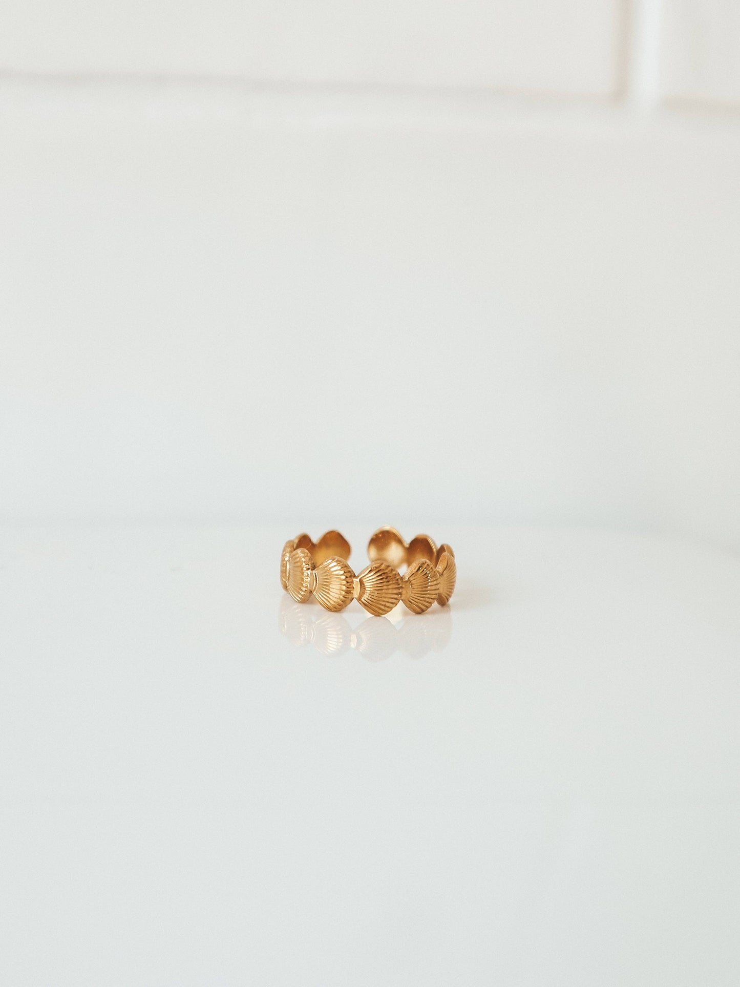 Seashell Gold Ring