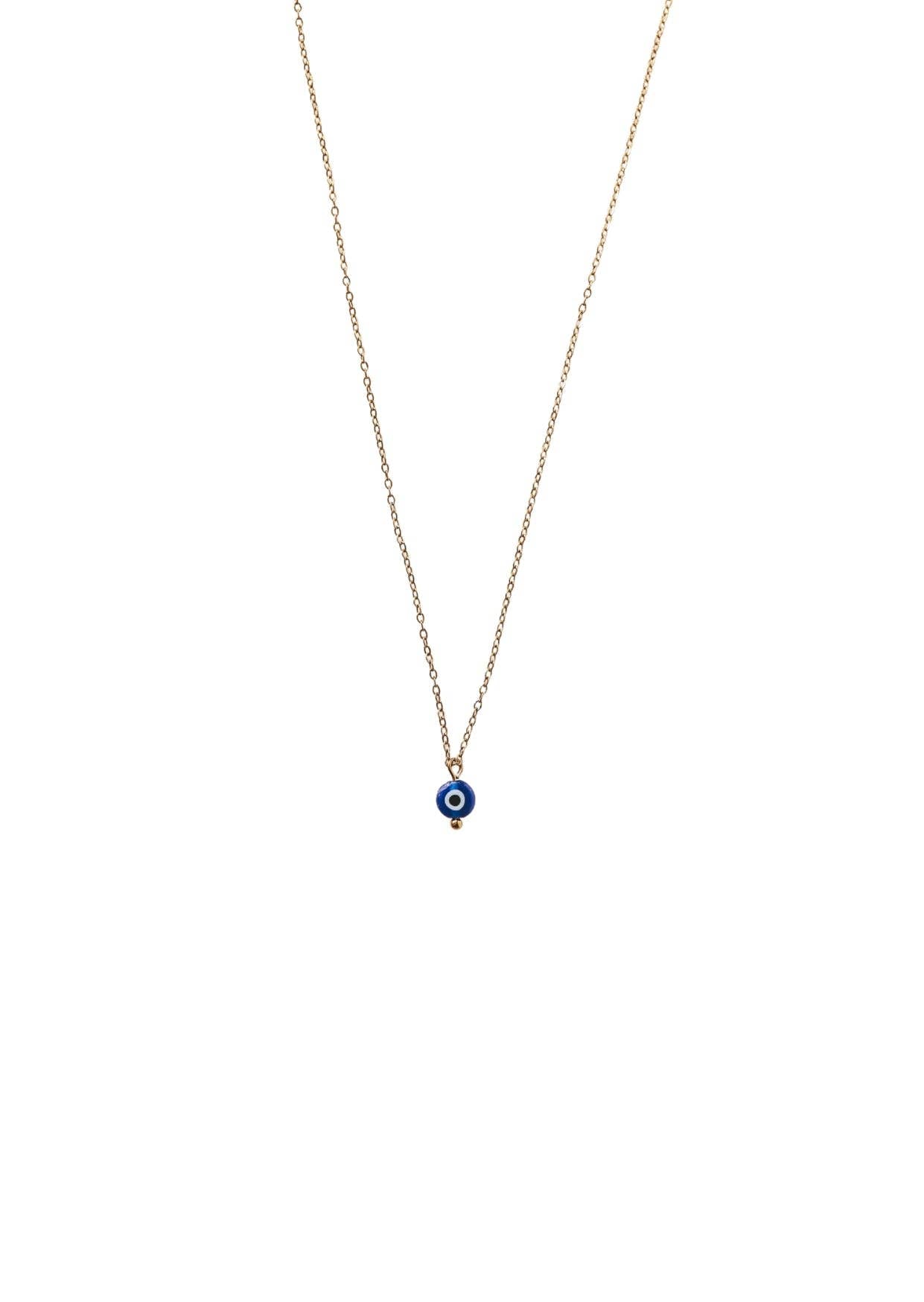 Evil Eye Gold Necklace